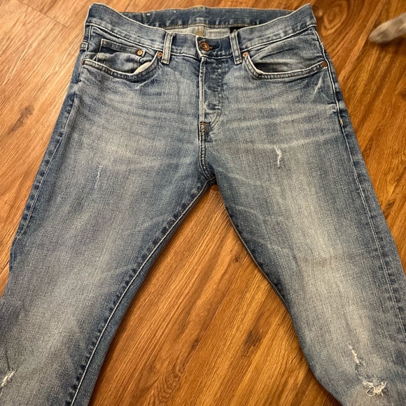 Mens Medium Wash H&M jeans W32 x L34 - Picture 5 of 6